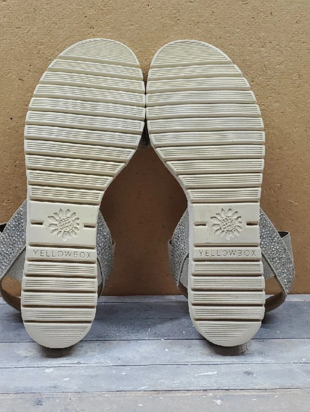 Yellow Box Jossie Women Wedge Sandals Size 8 - Picture 2 of 11